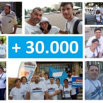 USR: Peste 30.000 de maramureșeni au semnat Fără Penali