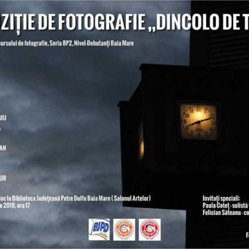 EXPOZIȚIE FOTO LA BIBLIOTECĂ: "Dincolo de timp" prin muzică şi fotografie