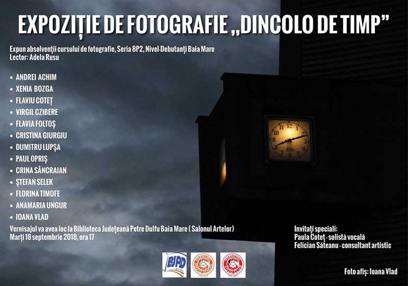 EXPOZIȚIE FOTO LA BIBLIOTECĂ: "Dincolo de timp" prin muzică şi fotografie EXPOZIȚIE FOTO LA BIBLIOTECĂ: "Dincolo de timp" prin muzică şi fotografie