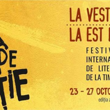 CARTE: Scriitori de pe trei continente sunt aşteptaţi la Festivalul Internaţional de Literatură de la Timişoara