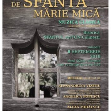DE SFÂNTA MARIA MICĂ: Concert de muzică clasică și cântece religioase în biserică DE SFÂNTA MARIA MICĂ: Concert de muzică clasică și cântece religioase în biserică