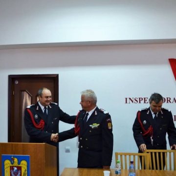 ROTIREA CADRELOR: Alt şef nou la I.S.U. ROTIREA CADRELOR: Alt şef nou la I.S.U.