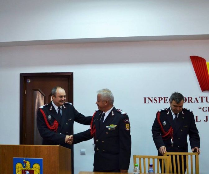 ROTIREA CADRELOR: Alt şef nou la I.S.U.