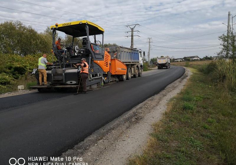 DN 18B: Lucrarile de reabilitare a suprafetei de rulare pe DN 18 B Baia Mare – Targu Lapus continua
