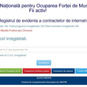 PIAȚA MUNCII: Cum e cu Registrul electronic de evidenţă a contractelor de internship PIAȚA MUNCII: Cum e cu Registrul electronic de evidenţă a contractelor de internship