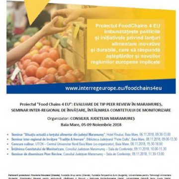 EVALUARE: Experții internaționali ai Proiectului „Food Chains 4 EU”, în vizită de lucru în Maramureș EVALUARE: Experții internaționali ai Proiectului „Food Chains 4 EU”, în vizită de lucru în Maramureș