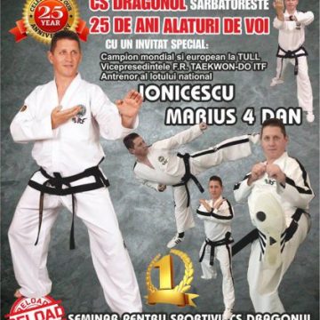 CS DRAGONUL: Seminar de pregătire cu un campion mondial CS DRAGONUL: Seminar de pregătire cu un campion mondial