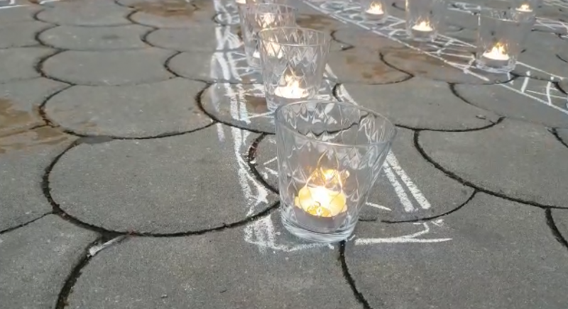 EMOȚIONANT: Sighetenii au aprins candele ale solidarității EMOȚIONANT: Sighetenii au aprins candele ale solidarității