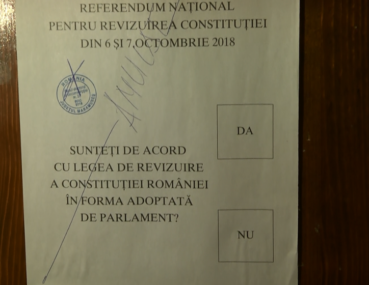 REFERENDUM: Prezență slabă la vot în Sighetu Mamației până la ora 13:30