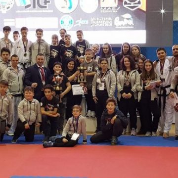 CS ȘTIINȚA DRAGONUL BAIA MARE: 37 de medalii la Cupa României la Taekwon-do I.T.F