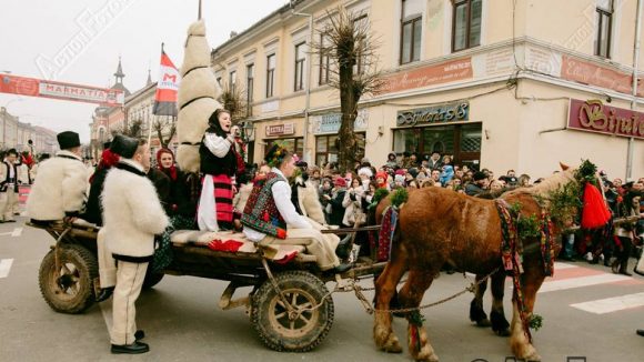 Jandarmii, de strajă „Festivalului Datinilor şi Obiceiurilor de Iarnă – Marmaţia”