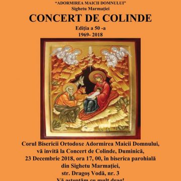 Concert de colinde al Corului Bisericii Ortodoxe Adormirea Maicii Domnului
