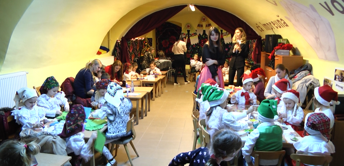 VIDEO | ”Vis de iarnă în satul maramureșean” – atelierul copiilor