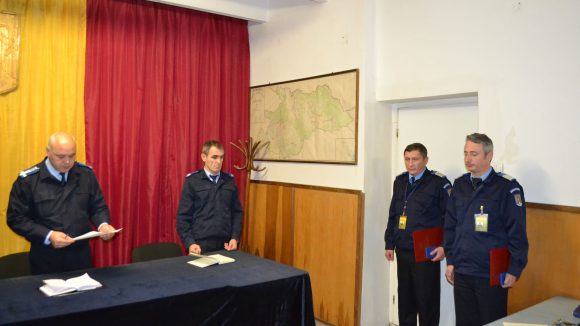 Jandarmi maramureșeni decorați cu Emblema de Onoare