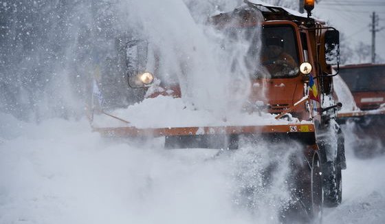 Ninsori în aproape toată ţara. Temperaturile vor ajunge la -15 grade Celsius