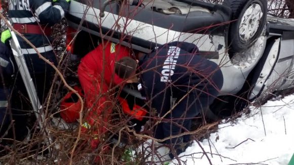 Accident grav, cu trei victime, la ieșirea din Ariniș spre Cehu Silvaniei