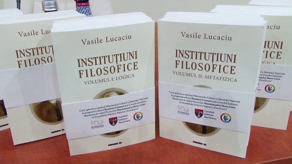 VIDEO | O lucrare de referință: ”Instituțiuni filosofice”, în 3 volume