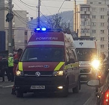 Accident în Baia Mare. O femeie a fost accidentată pe trecerea pentru pietoni