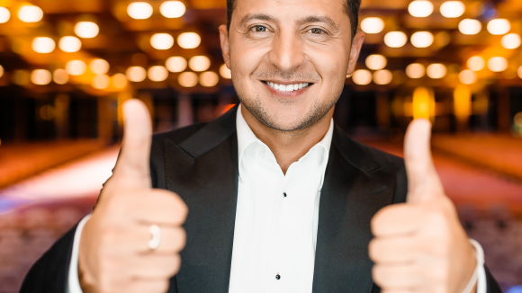 Un actor are toate şansele să devină preşedintele Ucrainei Un actor are toate şansele să devină preşedintele Ucrainei