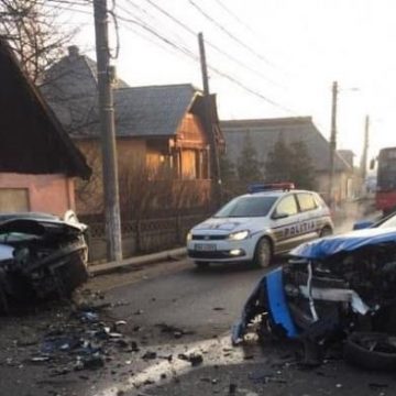 Trafic blocat din cauza unui accident în Tăuţii de Sus