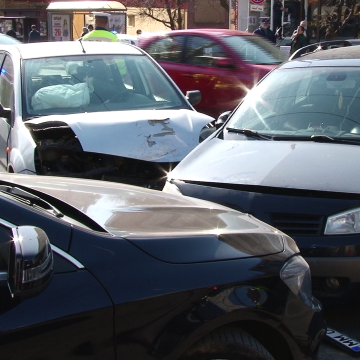 VIDEO | Accident rutier grav în Baia Mare