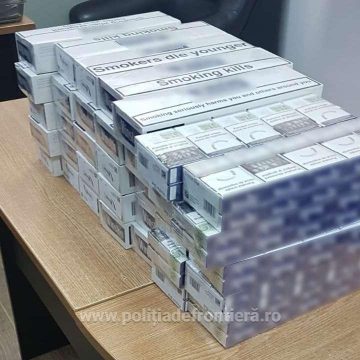 Voiau să ajungă la Londra cu țigări de contrabandă