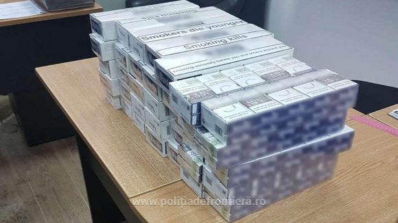 Voiau să ajungă la Londra cu țigări de contrabandă