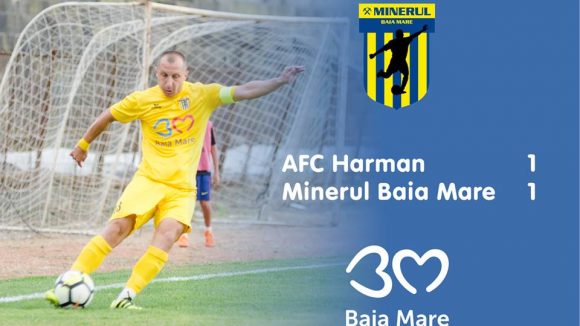 Minerul Baia Mare egal cu AFC Harman