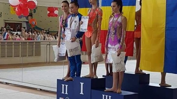 VIDEO | Zece medalii pentru gimnastele băimărene la un concurs internațional VIDEO | Zece medalii pentru gimnastele băimărene la un concurs internațional