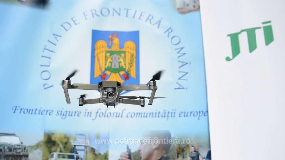 VIDEO | Drone de ultimă generație pentru combaterea contrabandei cu țigări, în dotarea poliției de frontieră