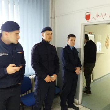 VIDEO | Solidaritate cu cei suferinzi – jandarmii au donat sânge