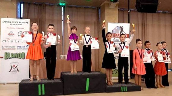 Cinci  medalii și patru finale pentru Prodance 2000 la Napoca Dance Festival
