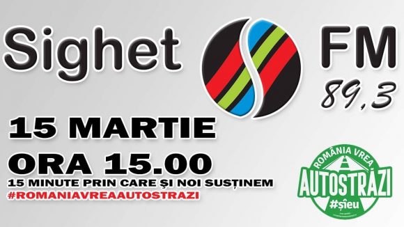 VIDEO | Sighet FM se alătură campaniei #Șî eu vreau autostrăzi în România VIDEO | Sighet FM se alătură campaniei #Șî eu vreau autostrăzi în România