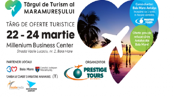 Turoperatorul Prestige Tours organizează alături de agențiile de turism și autoritățile locale prima ediție a Târgului de Turism al Maramureșului Turoperatorul Prestige Tours organizează alături de agențiile de turism și autoritățile locale prima ediție a Târgului de Turism al Maramureșului