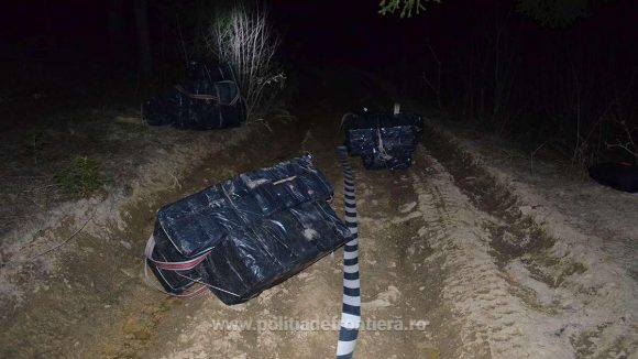 Video|Contrabandiștii au izbutit să scape, chiar dacă s-au tras focuri de avertisment