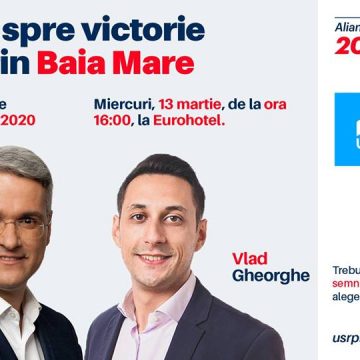 Drumul spre victorie trece prin Maramureș! Candidații Alianței 2020 USR – PLUS vin în Baia Mare