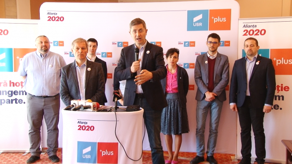 VIDEO | Caravana USR PLUS, în Baia Mare