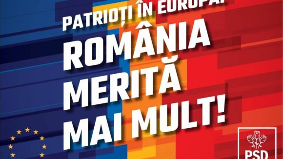 România merită mai mult! Vocea Românei va fi auzită la nivelul Parlamentului European!