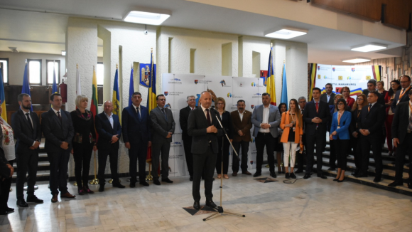 Delegațiile străine invitate la Zilelor Maramureșului au fost primite la Palatul Administrativ