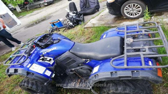 Un ATV și o mașină căutate de autoritățile britanice, găsite de polițiștii maramureșeni și de lucrători ai ITPF Sighet