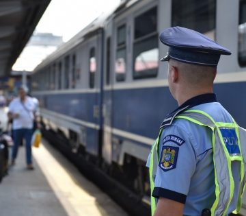Poliţia Română a participat la acţiunea internaţională Rail Action Day – Active Shield