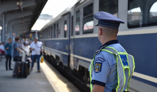 Poliţia Română a participat la acţiunea internaţională Rail Action Day – Active Shield