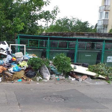 De la cititori – pastel urban cu maldăre de gunoaie