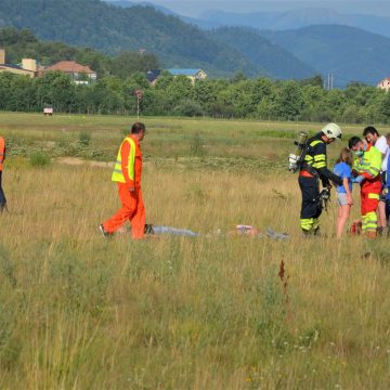 Exercițiu combinat desfășurat cu succes la producerea unui accident aviatic pe pista aeroportului internațional Exercițiu combinat desfășurat cu succes la producerea unui accident aviatic pe pista aeroportului internațional