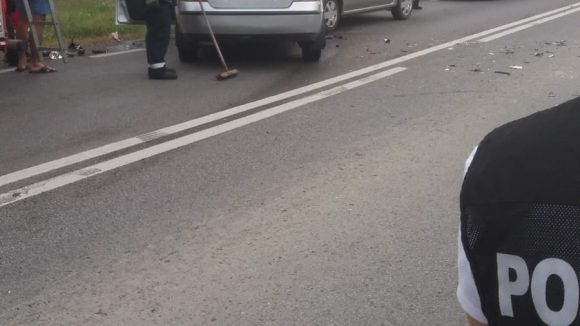 Carambol pe DN1C, între localităţile Recea şi Baia Mare Carambol pe DN1C, între localităţile Recea şi Baia Mare