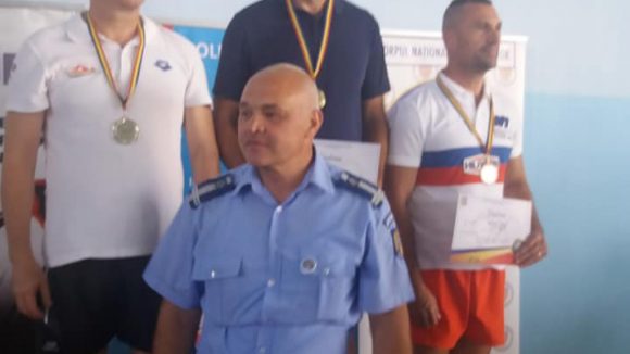Locul I pentru jandarmii maramureşeni la Campionatul Naţional de Înot al M.A.I.