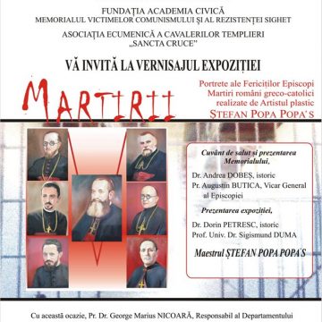 EXPOZIȚIE: Portrete ale Fericiților Episcopi Martiri români greco-catolici