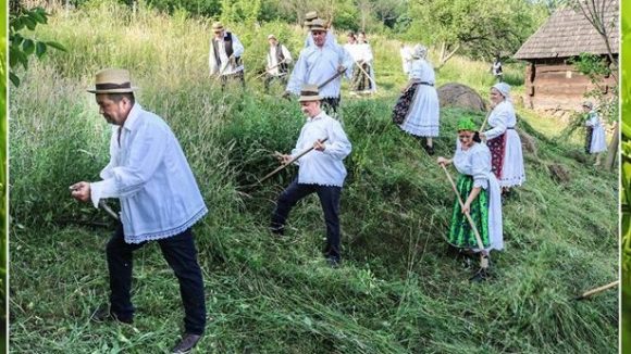 ”Clacă de coasă”, la Muzeul Satului ”Clacă de coasă”, la Muzeul Satului