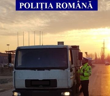 Peste 70 de amenzi într-o săptămână, în acțiunea ”Truck & bus”