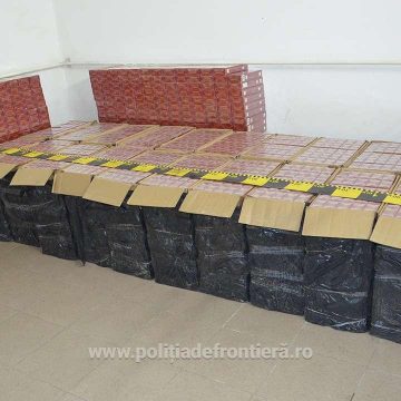 Țigări în valoare de peste 166.000 lei, confiscate la frontiera de nord Țigări în valoare de peste 166.000 lei, confiscate la frontiera de nord